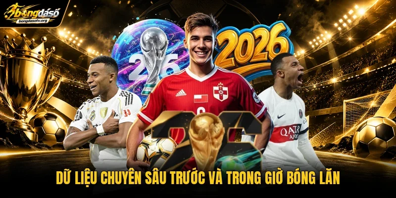 Dữ liệu chuyên sâu trước và trong giờ bóng lăn Dữ liệu chuyên sâu trước và trong giờ bóng lăn