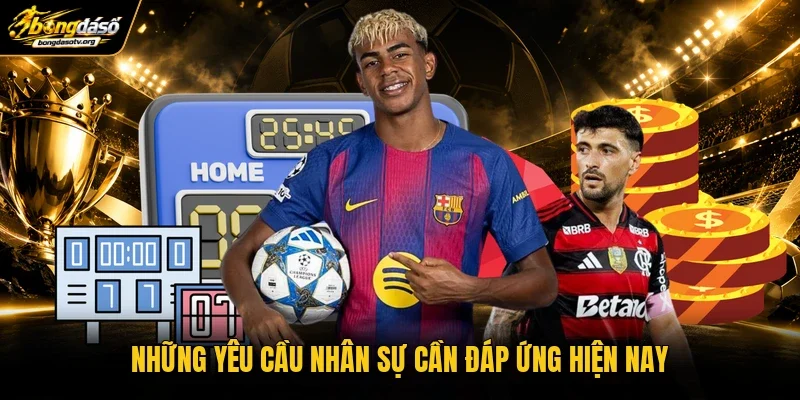 Những yêu cầu nhân sự cần đáp ứng hiện nay