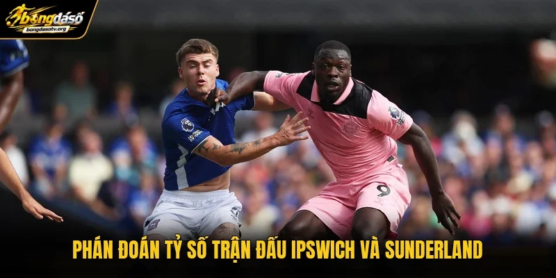 Phán đoán tỷ số trận đấu Ipswich và Sunderland