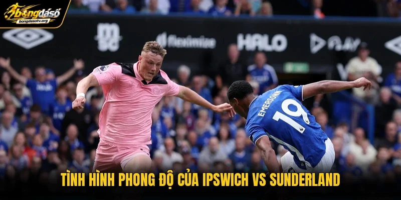 Tình hình phong độ của Ipswich vs Sunderland