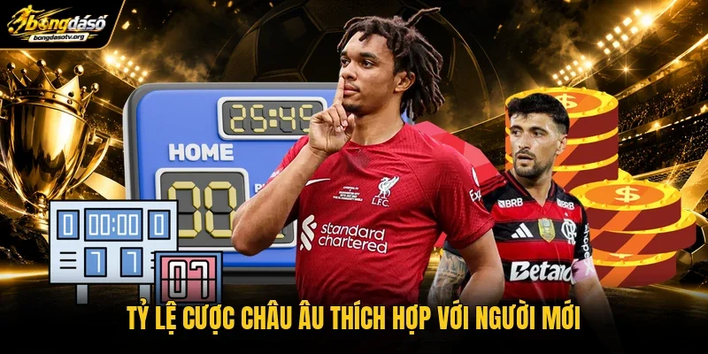 Tỷ lệ cược châu Âu thích hợp với người mới
