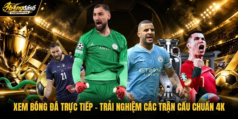Xem Bóng Đá Trực Tiếp | Trải Nghiệm Các Trận Cầu Chuẩn 4K
